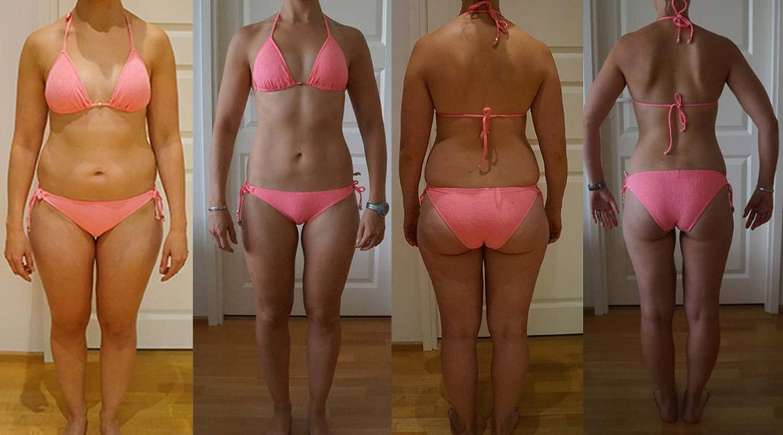 Jennin muutoskuvat ja kokemuksia FITFARMin Bikini Challenge® -valmennuksesta.
