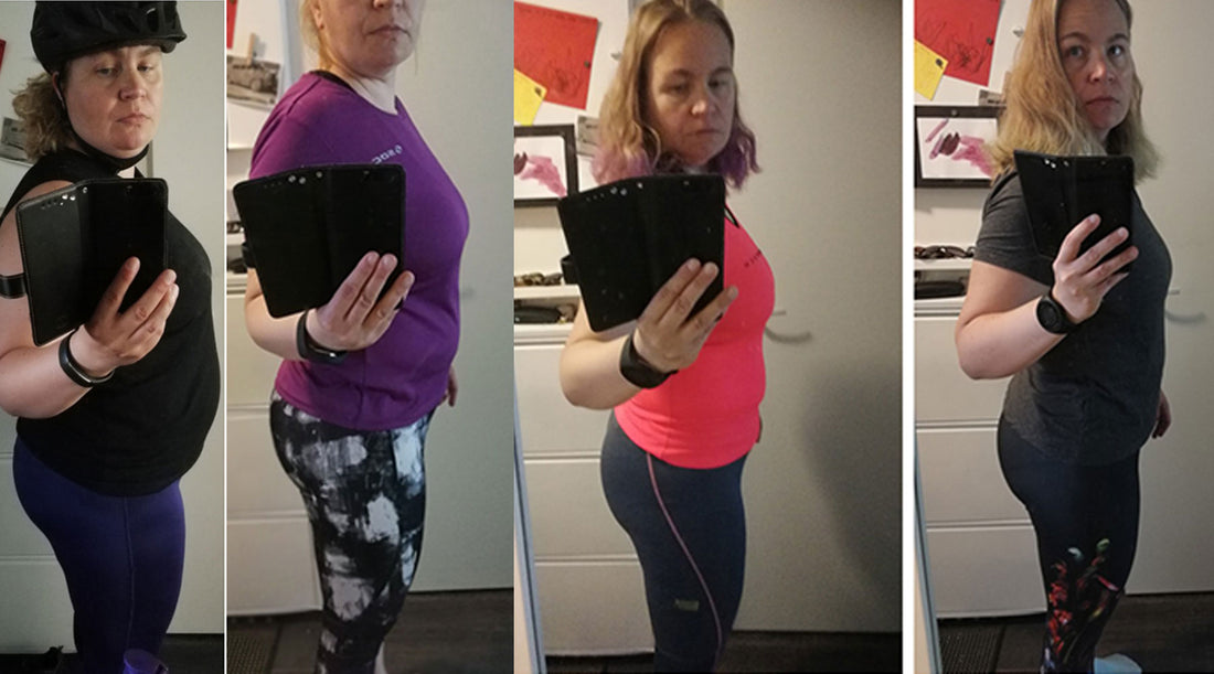 Mirellan kokemuksia FITFARMin SUPERDIEETTI®- ja SPORT™-valmennuksista. Mirellan muutoskuvat.