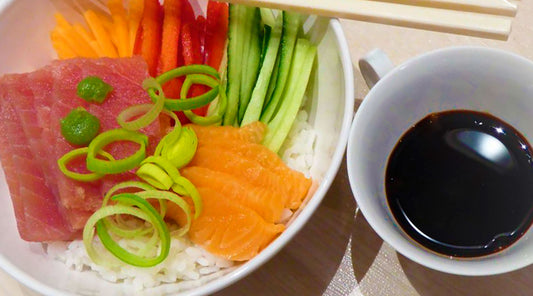 Sushibowl annos joka sopii Bikini Challenge® valmennukseen.