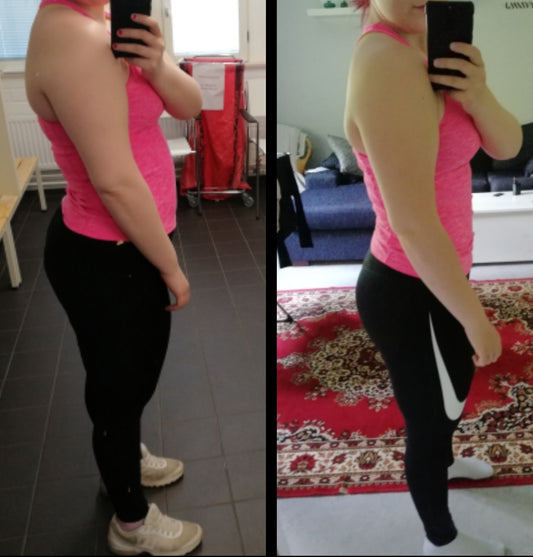 Onnistuja pudotti 7 kiloa, rakastui liikuntaan ja sai paremmat yöunet!