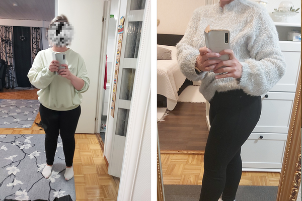 Lotta pudotti 10,5 kg