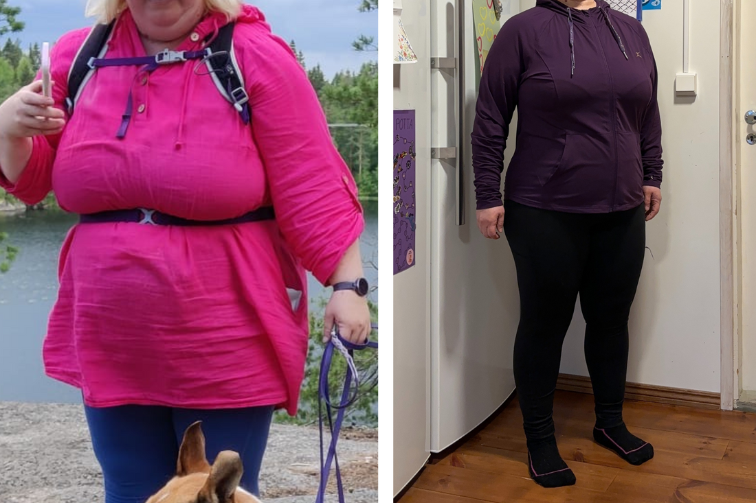 Paula pudotti huikeat 27kg 4,5 kuukaudessa Simppelin avulla!