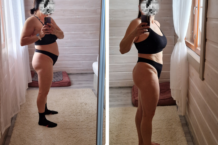 Leena pudotti 4,5 kg 6 viikon Superdieetin aikana