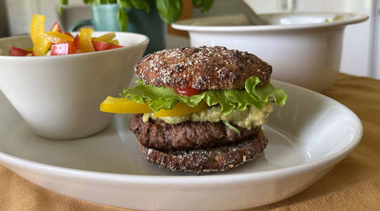 Terveellinen burgeriresepti