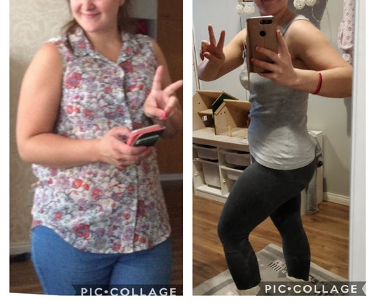 Viivi pudotti puolessa vuodessa 15 kiloa kotitreeneillä!