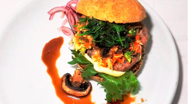 Reseptivinkki: Asian inspired burger