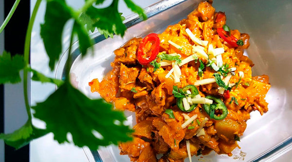 Reseptivinkki - Koko perheen mausteinen kana-perunacurry