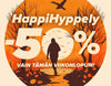 Happihyppely -50% vain viikonlopun ajan