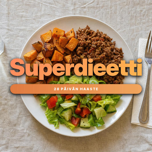 Superdieetti 28 päivän haaste 2026
