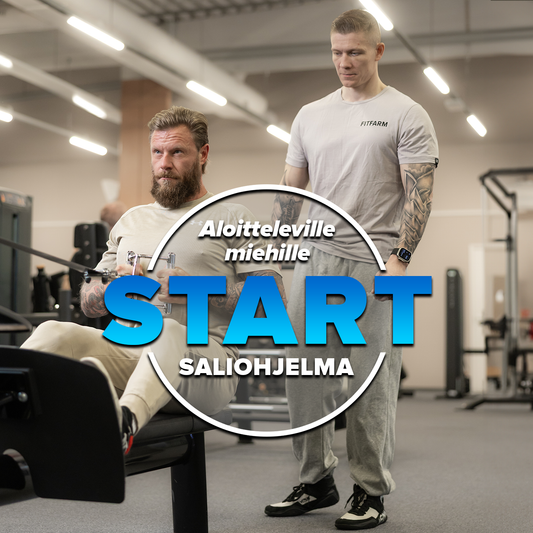 Start | Saliohjelma aloitteleville miehille