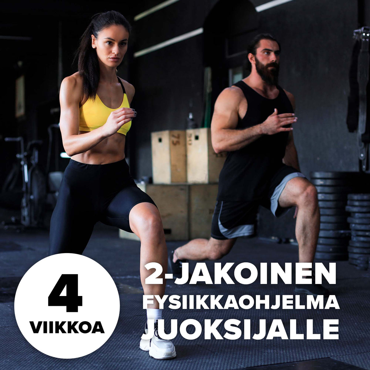 2-jakoinen fysiikkaohjelma juoksijalle