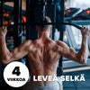Leveä selkä